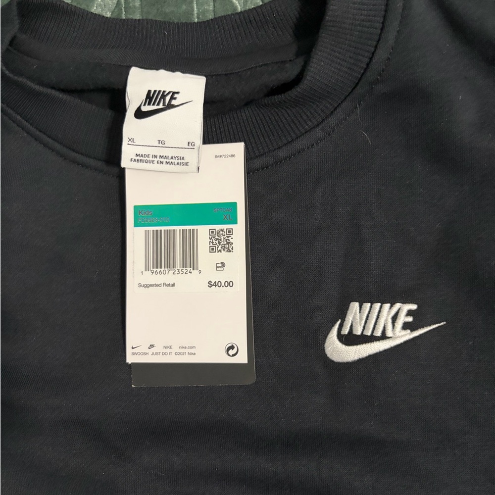 Nike Black Kids Jacket